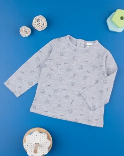 Prenatal Magliette Camicie E Body-Maglia Bimbo Basic Grigio