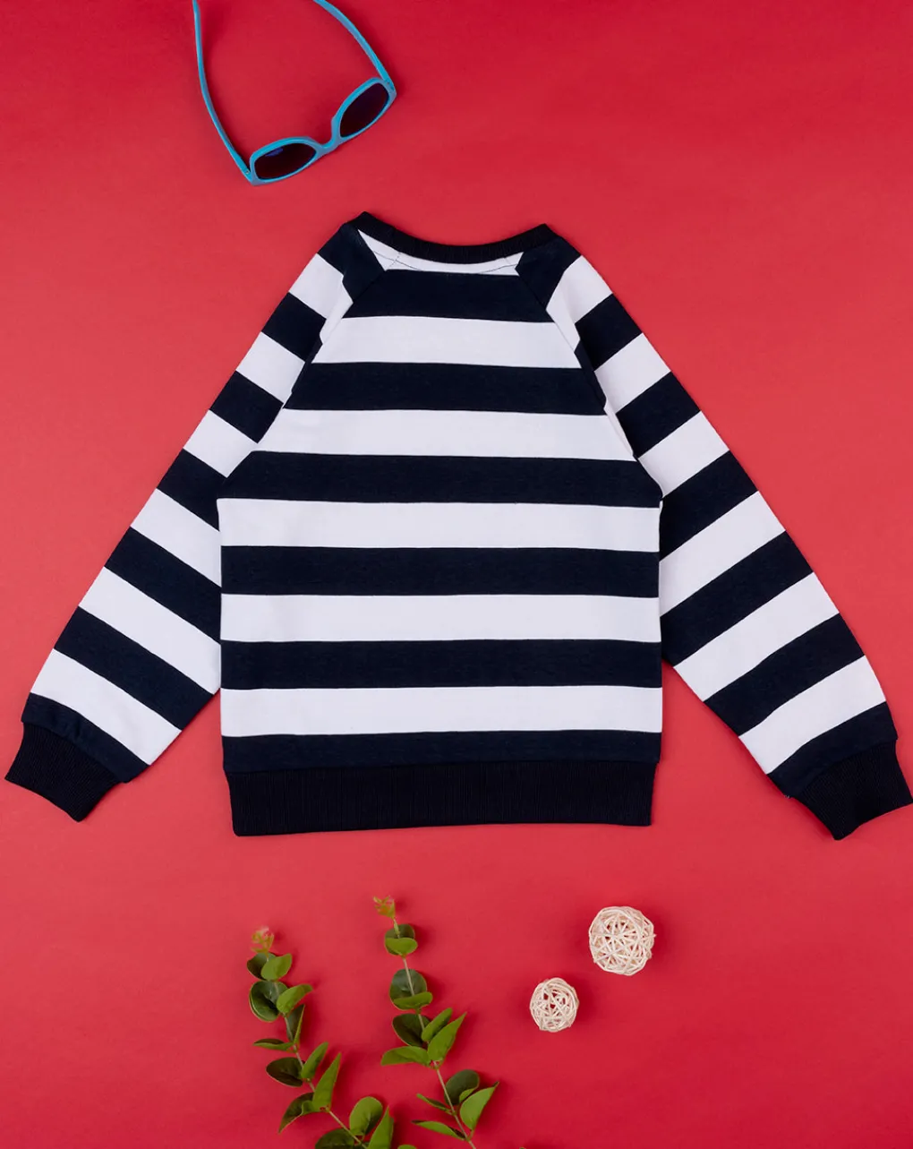 Prenatal Maglioni E Cardigan-Maglia Bimbo College Panna/Blu