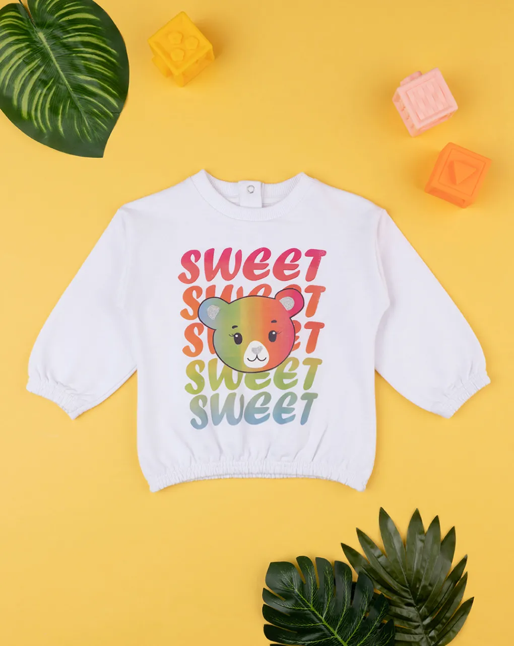 Prenatal Maglioni E Cardigan-Maglia French Terry Bimba "Sweet”