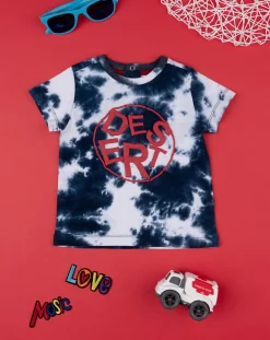 Prenatal Magliette Camicie E Body-Maglia Maniche Corte Bimbo Tie-Dye
