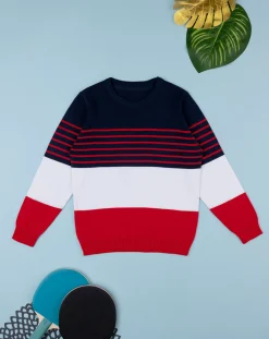 Prenatal Maglioni E Cardigan-Maglia Tricot Bimbo Rigata