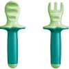 Mam Piatti E Posate-Dipper Setset Posate Con Forchetta E Cucchiaio6+ Mesineutro