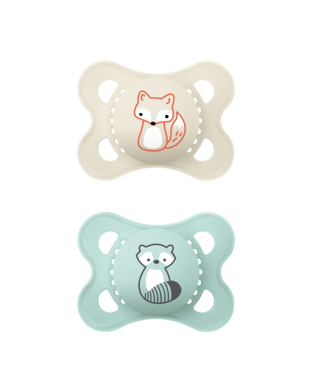 Mam Succhietti-Succhietti Original 2-6M Silicone 2 Pz Animali