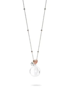 Mamijux Chiama Angeli-Chiama Angeli Con Cuore Centrale Con Piedini Incisi In Oro Rosa