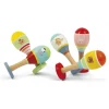 Wood'N'Play Giochi Primi Mesi-Maracas In Legno - Wood’N’Play