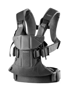 Baby Bjorn Marsupi E Zaini-Marsupio Baby Carrier One Denim Grey/Dark Grey