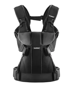 Baby Bjorn Marsupi E Zaini-Marsupio Baby Carrier One Black Cotton Mix
