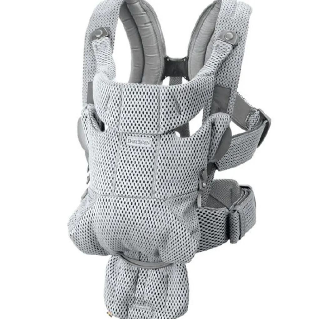 Baby Bjorn Marsupi E Zaini-Marsupio Babybiorn Baby Carrier Move Grey 3D Mesh