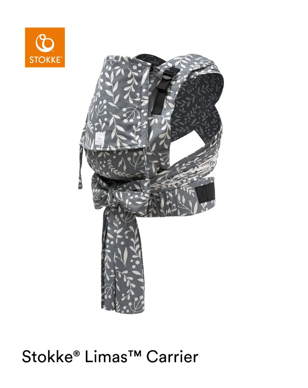 Stokke Marsupi E Zaini-Marsupio Limas? Carrier Plus Floral Slate - ?