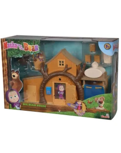Masha&Orso Giochi Interattivi E Prescolari-Masha & Orso - Casa Grande Di Orso Con Personaggi