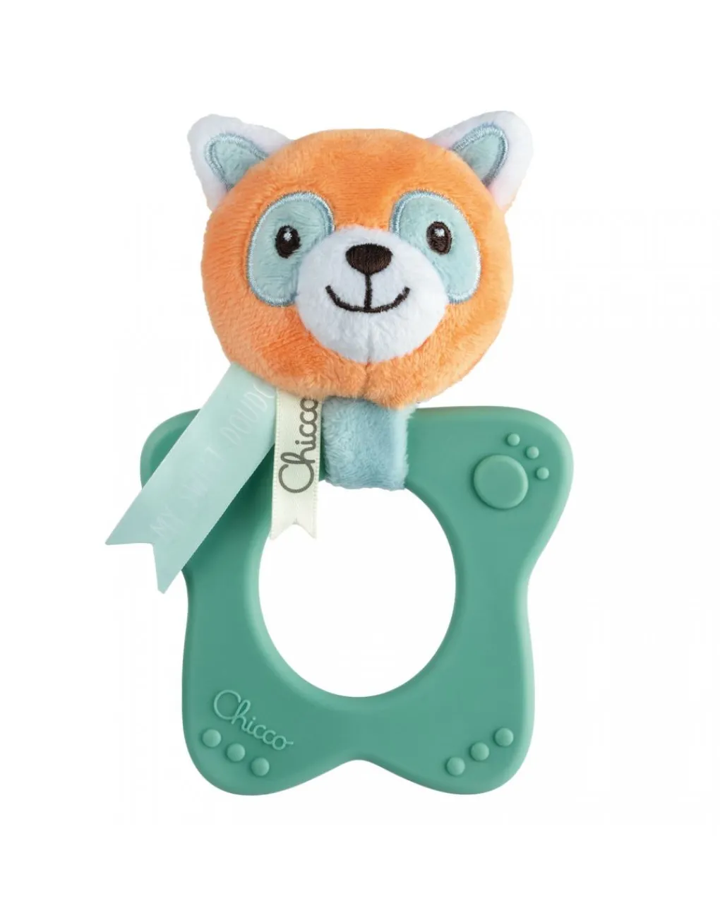 Chicco Sonaglini E Trillini-Massaggiagengive Panda Rosso -