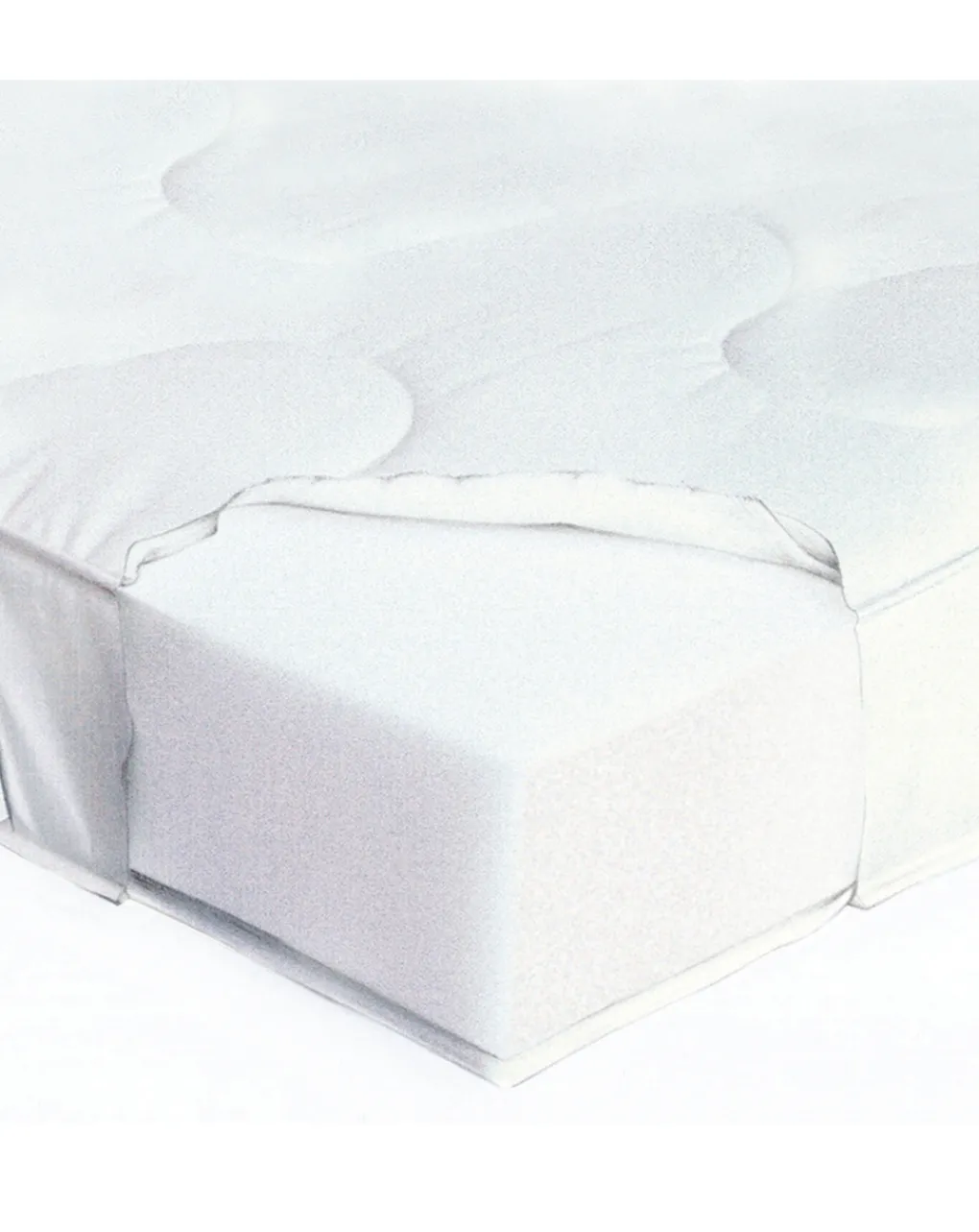 Giordani Materassi E Cuscini-Materasso Trapuntato 140 Cm X 70 Cm