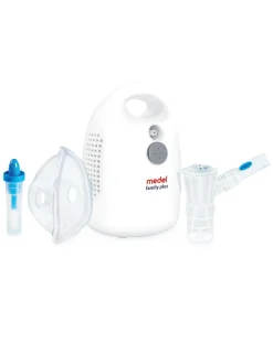 Medel Aerosol E Umidificatori--Family Plus Aerosol A Compressore Con Doccia Nasale