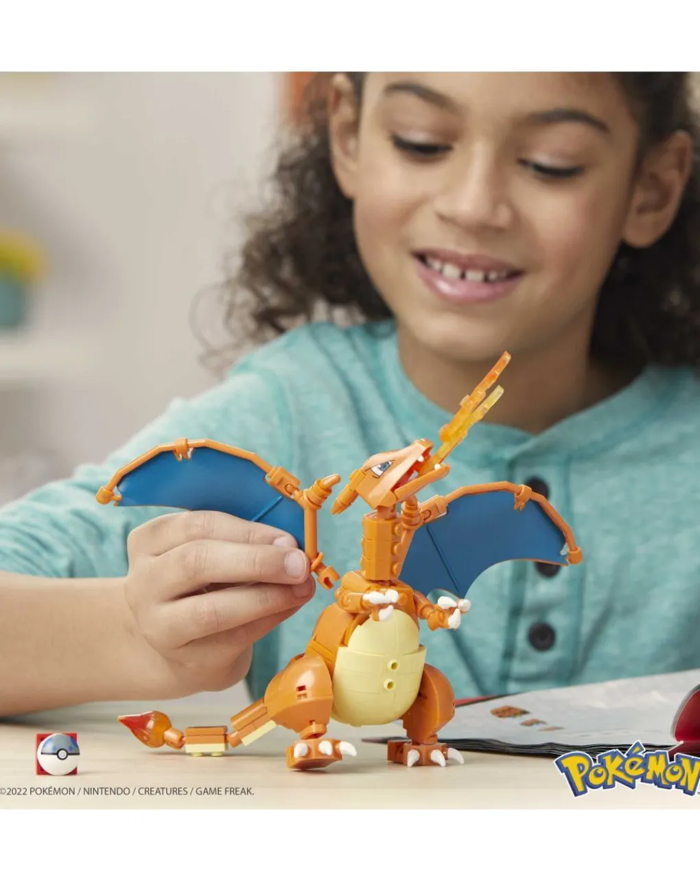 Mega bloks Costruzioni Giocattolo-Mega Pokemon Charizard - Mega Pokemon