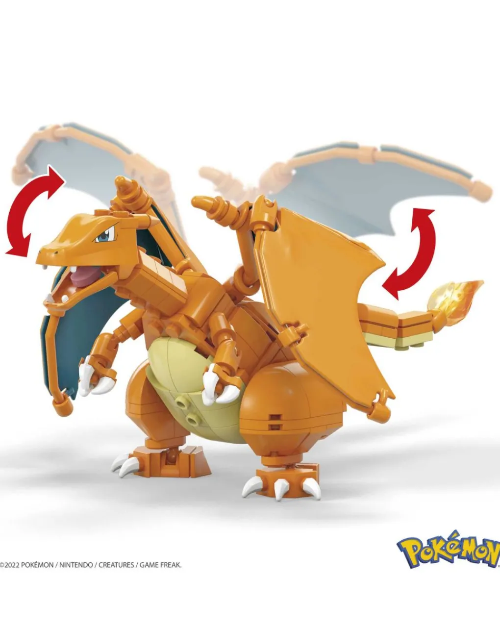 Mega bloks Costruzioni Giocattolo-Mega Pokemon Charizard - Mega Pokemon