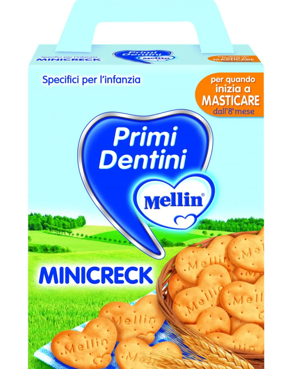 Hipp Snack E Biscotti Per Bambini-Mellin - Minicreck 180G
