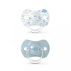 Suavinex Succhietti-Memories Succhietto Silicone 0/6M Tettina Sx Pro 2Pz Azzurro