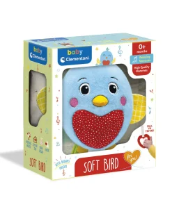 Baby Clementoni Pupazzi Peluche E Dou Dou-Morbido Carillon Bird Musical - For You