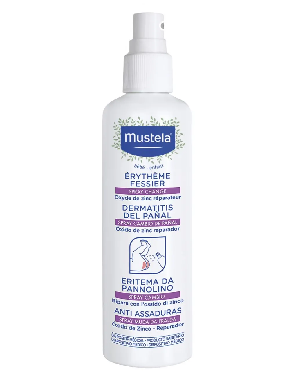 Mustela Pasta E Polvere Cambio-Spray Cambio 75Ml