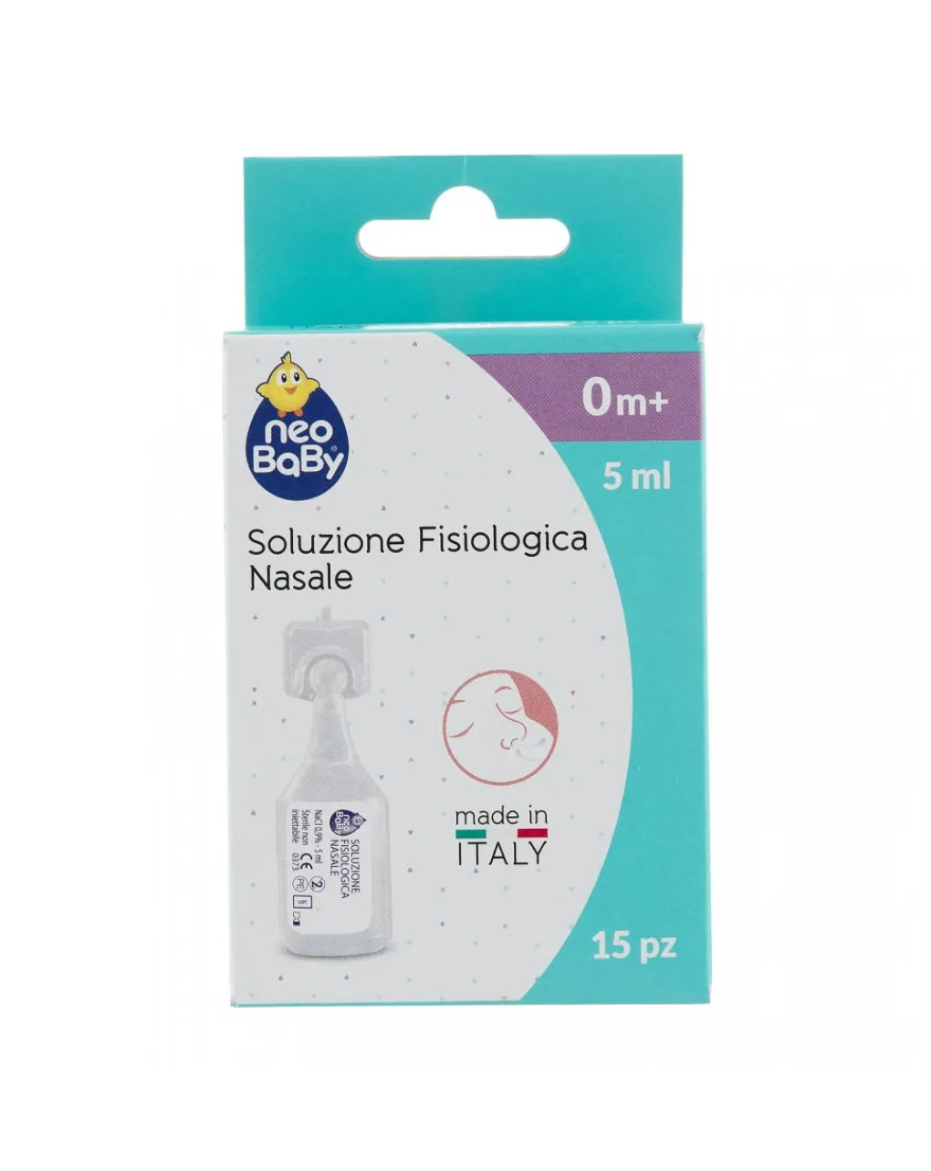 Neo Baby Cura Naso Occhi E Orecchie-Neobaby Soluzione Fisiologica