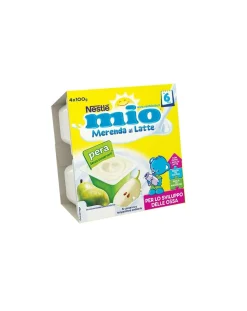 Plasmon Merende Al Latte E Yogurt-Nestle Mio - Merenda Al Latte Pera 4X100G