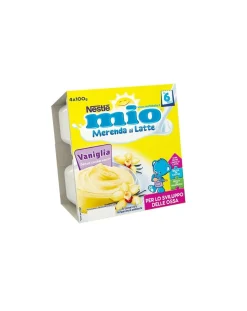 Plasmon Merende Al Latte E Yogurt-Nestle Mio - Merenda Al Latte Vaniglia 4X100G