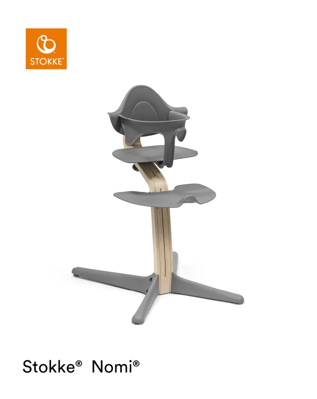 Stokke Accessori Seggioloni-Nomi? Baby Set Grey- ?