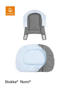 Stokke Accessori Seggioloni-Nomi? Cuscino Grey Blue- ?