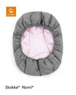 Stokke Accessori Seggioloni-Nomi? Newborn Set Grey / Grey Pink- ?