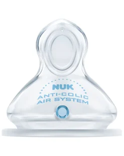 Nuk Tettarelle-Tettarelle Fc + Flow Control Sil 6-18 2Pz