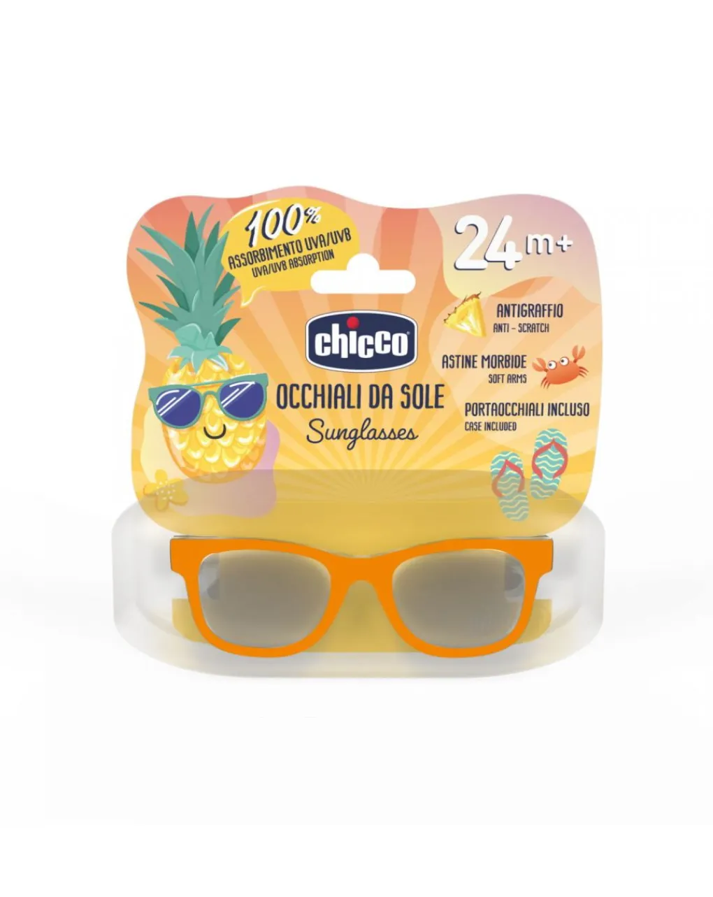 Chicco Cappelli E Accessori-Occhiali Da Sole 24M+ Trasparenti -