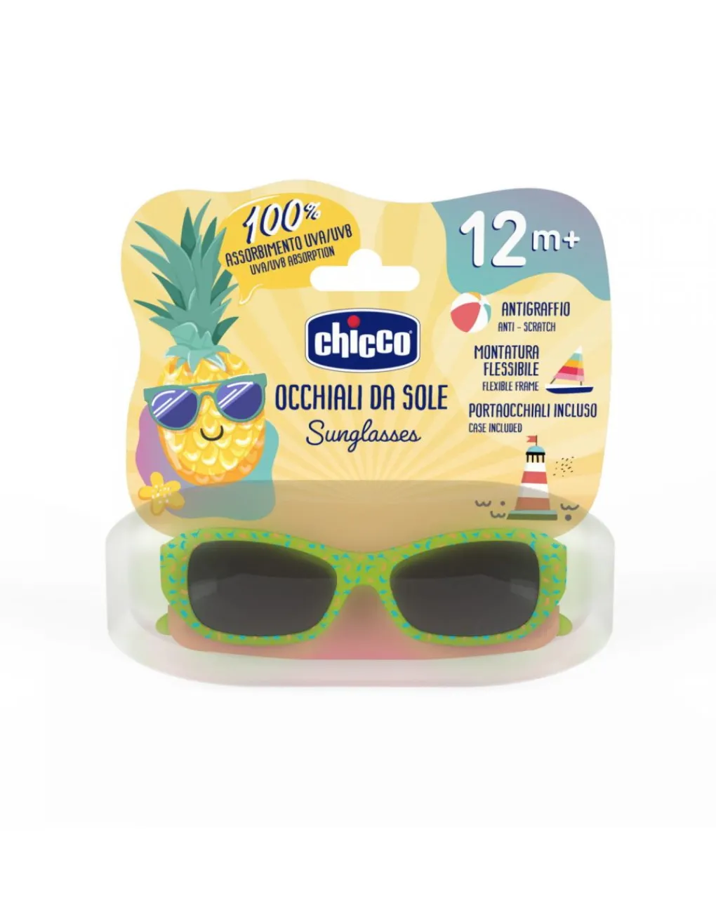 Chicco Cappelli E Accessori-Occhiali Da Sole 12M+ Verdi -