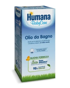 Humana Baby Care Creme Olii E Burrocacao-Olio Da Bagno 200 Ml