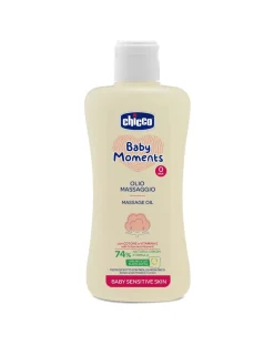 Chicco Creme Olii E Burrocacao-Olio Massaggio Baby Moments Sensitive Skin