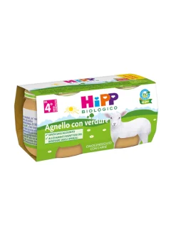 Hipp Omogeneizzati Carne-Omogeneizzato Agnello Con Verdure 2X80G