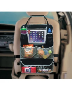 Giordani Basi E Accessori-Organizer Proteggi Sedile Auto Porta Tablet -