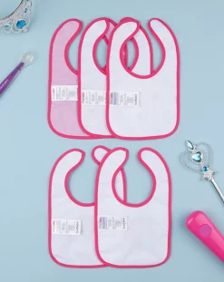 Prenatal Bavaglini-Pack 5 Bavaglini Spugna Bimba