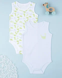 Prenatal Body Intimo E Calze-Pack 2 Body Boy "Dino”