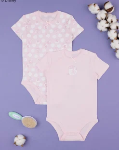 Prenatal Body Intimo E Calze-Pack 2 Body Costina Bimba "Minnie”