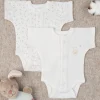 Prenatal Prematuri-Pack 2 Body Felpati "Stelline” Oeko-Tex