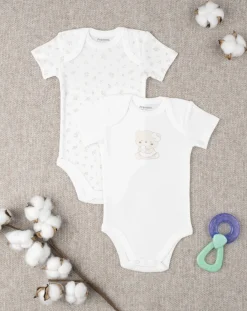 Prenatal Magliette E Body Intimi-Pack 2 Body Girl "Orsetti”