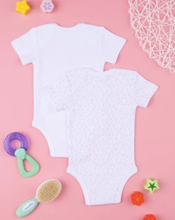 Prenatal Magliette E Body Intimi-Pack 2 Body Intimi Girl "Cats”