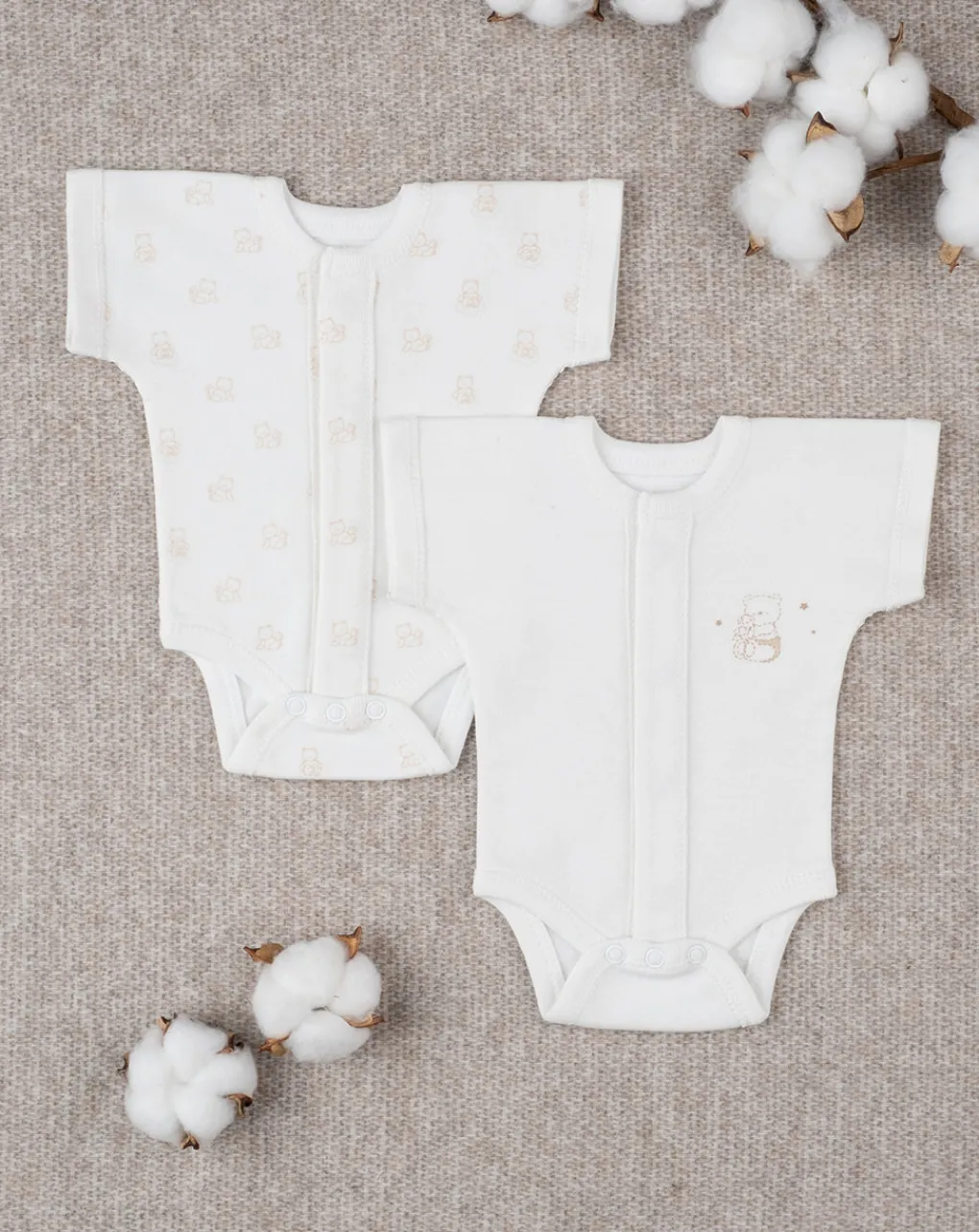 Prenatal Prematuri-Pack 2 Body Unisex "Orsetti”