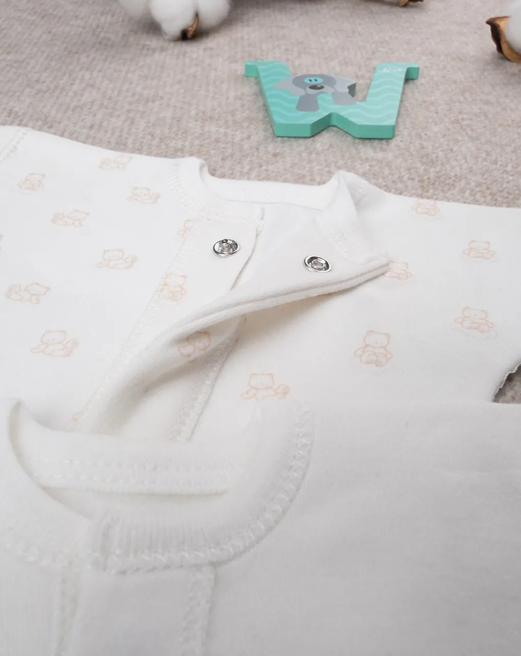 Prenatal Prematuri-Pack 2 Body Unisex "Orsetti”