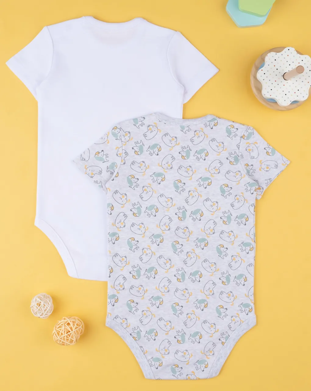 Prenatal Body Intimo E Calze-Pack 2 Boy "Cani”
