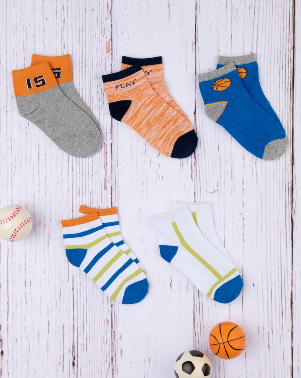Prenatal Intimo E Calze-Pack 5 Calze Bambino Sport