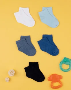 Prenatal Body Intimo E Calze-Pack 5 Calze Corte Bimbo