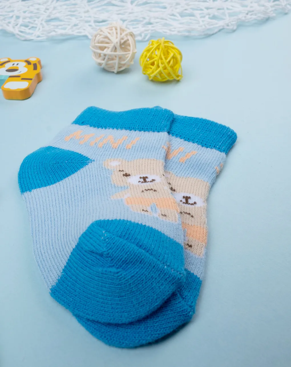 Prenatal Scarpine E Calze-Pack 2 Calzine Neonato "Surf Dude”