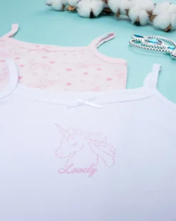 Prenatal Intimo E Calze-Pack 2 Canotte Bimba