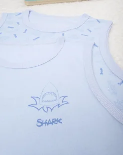 Prenatal Intimo E Calze-Pack 2 Canotte Boy 
